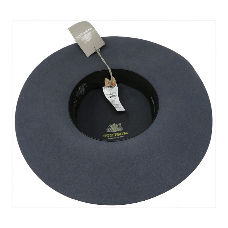 capeline chapeau femme hiver stetson gris