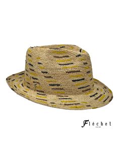 Trilby Raphia Crochet Motif - Flechet