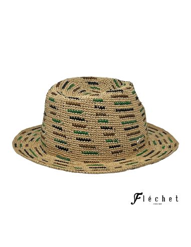 Trilby Raphia Crochet Motif - Flechet