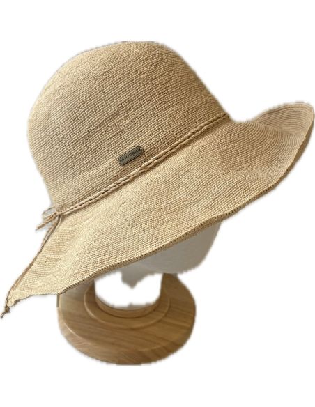 Capeline Raphia Crochet- Aurega