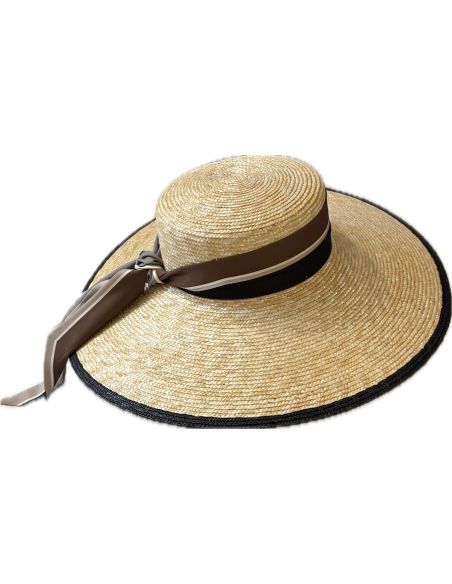 Capeline Lara Tresse Paille - Aurega