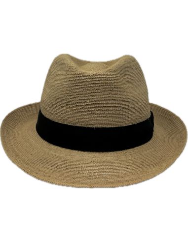 FedoraRaphia crochet Suprême- Auréga