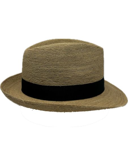 FedoraRaphia crochet Suprême- Auréga