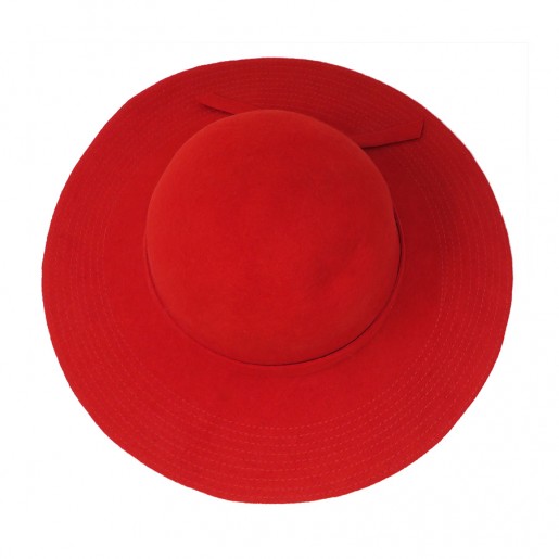 Capeline femme hiver rouge aurega venise