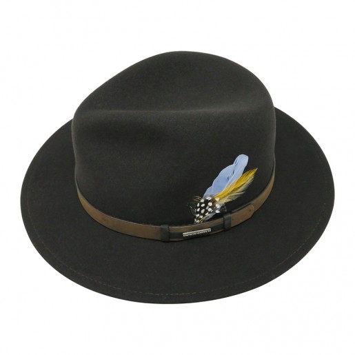 Stetson traveller Vitafelt Marron brulé