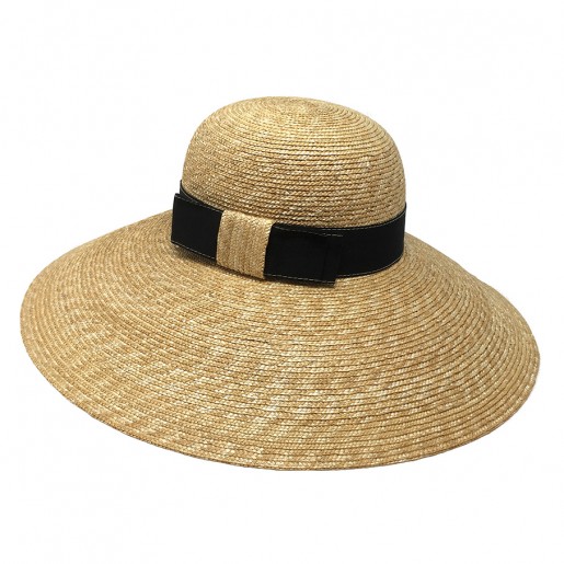 Grande Capeline paille fine