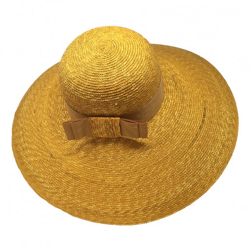 Grande Capeline paille fine