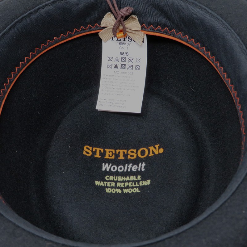 Pork pie Woolfelt Stetson